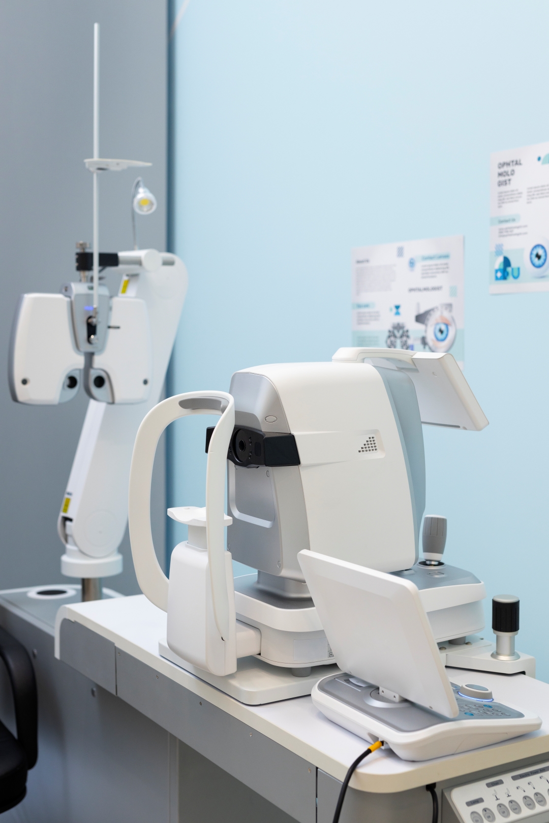 still life ophthalmologist s office